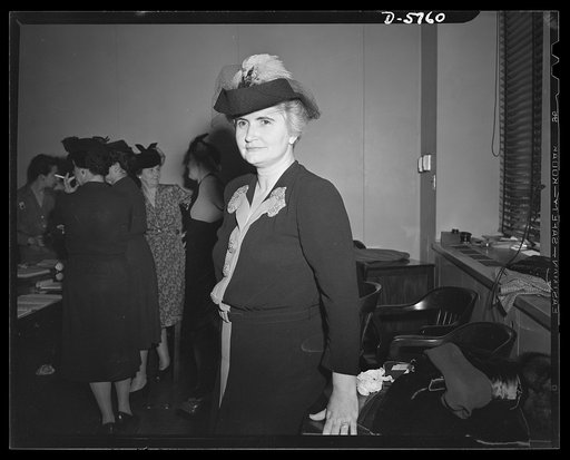 Women's Policy Committee of the War Manpower Commission (WMC). Miss Margaret A. Hickey, Chairman, Women's Policy Committee of War Manpower Commission