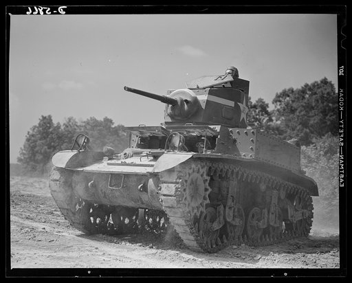 Fort Knox, Kentucky. Light tanks. This light tank, used at Fort Knox, Kentucky, for training and hardening crews for the armored forces, is helping to turn out fighters who will give the Axis some new ideas of what trouble really is