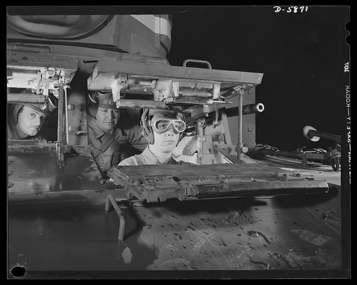 Fort Knox, Kentucky. Light tanks. The light tanks used at Fort Knox, Kentucky, for training and hardening crews for our armored forces, are graduating tough, competent "tankers" who will soon be giving the Axis some pointers on modern warfare