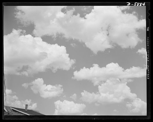 Clouds. No clouds of war these, but peaceful carriers of rains that help broad acres of Kentucky farmland to bear life-giving crops for the nation's needs