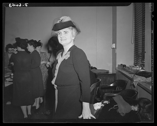 Women's Policy Committee of the War Manpower Commission (WMC). Miss Margaret A. Hickey, Chairman, Women's Policy Committee of War Manpower Commission