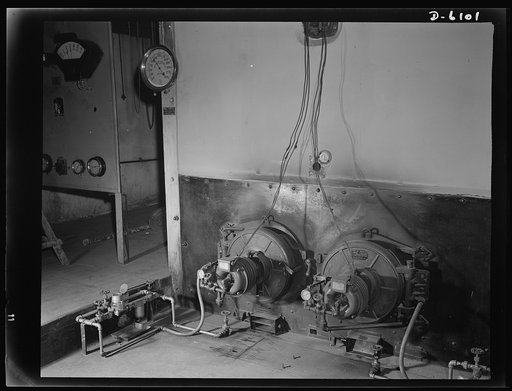 Washington, D.C. Conversion of the Shoreham Hotel furnace from oil to coal burning system