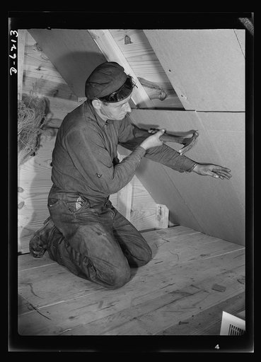 Fuel conservation. Home insulation conserves fuel. Every homeowner can get behind his government's efforts to conserve fuel whether he heats his home with oil or coal, and both are strategically important. Fuel savings can be effected by keeping temperatures at reasonable levels, closing off unused 