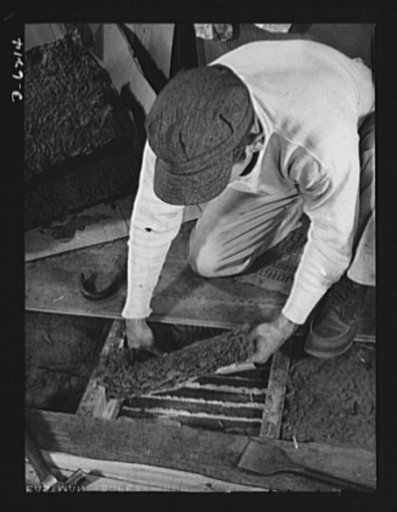 Fuel oil conservation. Insulation packed snugly between the beams in the attic floor can reduce loss of heat up to forty or even fifty per cent. The householder can do this himself with an unfloored attic and by doing so save fifteen percent on fuel