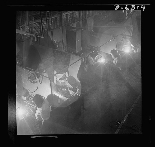 Training. Work Projects Administration (WPA) vocational school. The flame of the welder's torch is today's flame of freedom! At this WPA vocational training school in Washington, D.C., welding trainees keep their torches blazing day and night, preparing for jobs in war industries