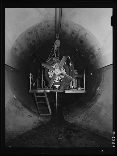 Production. Pratt and Whitney airplane engines. A new Pratt and Whitney airplane motor set up on a test stand at a large Eastern plant. When this engine has proved its ability to meet the high standards of the factory, it will be shipped with many others to one or another of the great aircraft facto