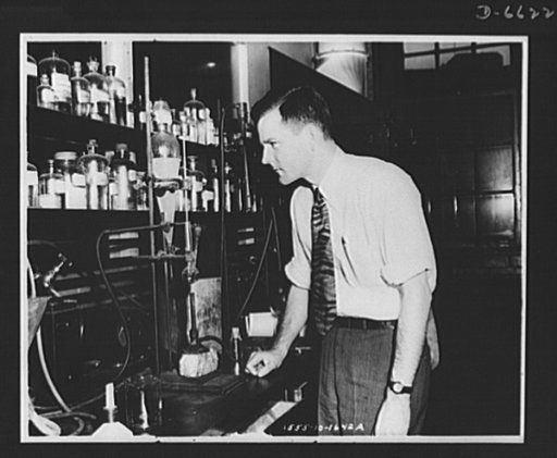 War production suggestions. For making a contribution that will safeguard lives of combat pilots, James A. Merrill, research chemist at Goodyear Tire and Rubber Company, Akron, Ohio, was presented with a Citation of Individual Production Merit by War Production headquarters of the War Production Boa