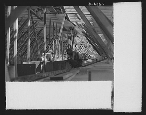 Production. Motor torpedo boats (wooden). Wooden motor torpedo boats for the Navy are built of prefabricated parts and sections in a large Southern shipyard. These fast seventy-eight-footers are built under roof and moved to a nearby waterway for launching and fitting