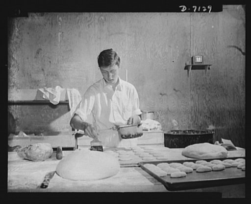 High school Victory Corps. Donald Polz is one of many students at Montgomery Blair High School, Silver Spring, Maryland who are helping to relieve the manpower shortage in his community. He attends school in the morning, works at a local bakery in the afternoon. His employment is part of the school 