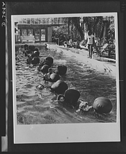 WAACs. In order to save themselves, as well as others who face the peril of shipwreck at sea, members of the Women's Army Auxiliary Corps undergo an intensive training course at Daytona Beach, Florida. They learn to become proficient swimmers, but more than that, to rescue less fortunate ones and to