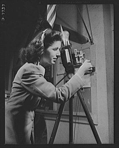 High school Victory Corps. Photography is one of the skills students at Washington High School in Los Angeles, California, learn which will help them to contribute to the war effort