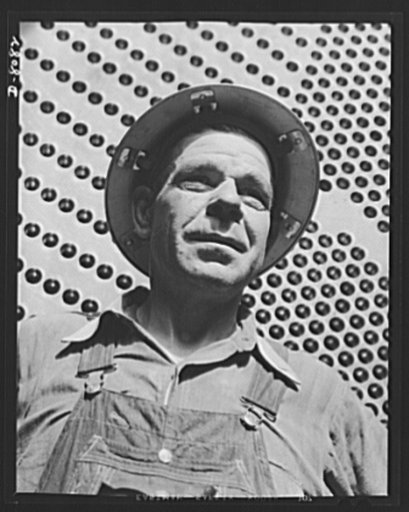 Tennessee Valley Authority. Watts Bar Dam hydroelectric plant. The baffle wall of a condenser makes a fitting background for a boilermaker at TVA's Watts Bar steam plant. This plant will supplement the big hydroelectric installation at Watts Bar Dam, which has an authorized output of 90,000 kilowatt