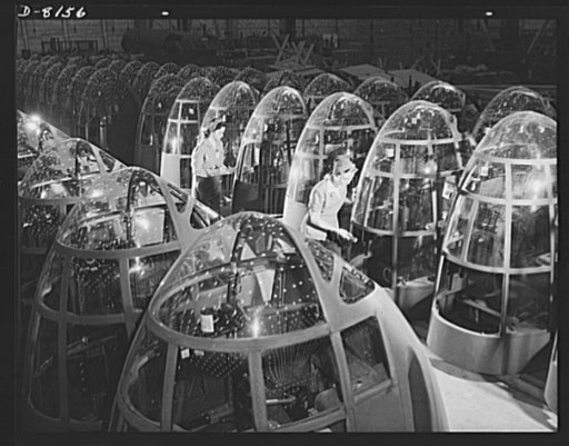 Production. A-20 attack bombers. Myriads of lights at the Long Beach, California, plant of Douglas Aircraft Company form pleasing star patterns in the shatterproof plexiglass windows of noses for A-20 attack bombers. The A-20 is used by the American Air Force and Royal Air Force (RAF) for hedge hopp