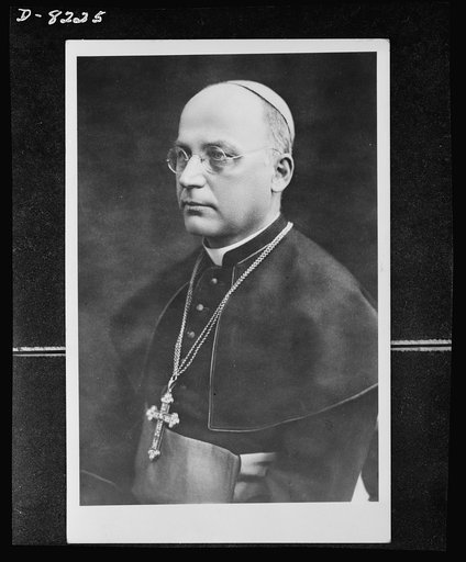 The Bishop of Berlin, the most Reverend Conrad Count von Preysing