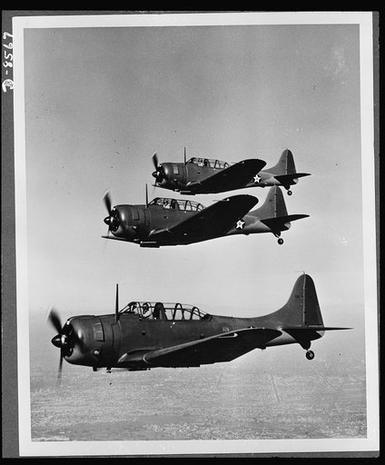 The Douglas A-24 (Dauntless) light dive bomber, is the Army counterpart of the Navy SBD, with certain modifications to meet Army requirements. It was designed for dive-bombing operations against ground troops and installations. It is equipped with slotted diving flaps to decrease air speed and obtai