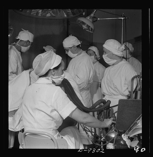 Nurse training. Student nurses may often assist doctors at operations, but specially trained anaesthetists must give the anaesthetic