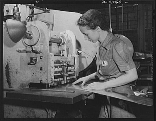 Production. A-31 ("Vengeance") dive bombers. Angle shearing. This girl in slacks is angle-shearing sheet metal for use in "Vengeance" dive bombers manufactured at Vultee's Nashville Division. The "Vengeance" (A-31) was originally designed for the French. It was later adopted by the RAF (Royal Air Fo