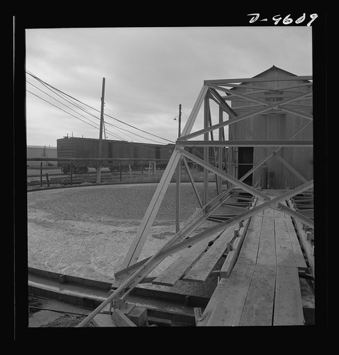 Production. Zinc. A thickener at a zinc concentrator. From the Eagle-Picher plant near Cardin, Oklahoma, come great quantities of zinc and lead to serve many important purposes in the war effort