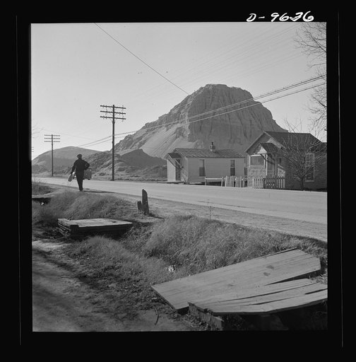 Production. Zinc. A mountain of waste rock grows steadily outside a zinc concentrator. From the Eagle-Picher plant near Cardin, Oklahoma, come great quantities of zinc and lead to serve many important purposes in the war effort