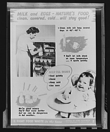 Agriculture chart. One of a series of ten charts released by the Bureau of Home Economics, Department of Agriculture. A limited number are on sale at twenty-five cents for a set of ten at the Superintendent of Documents, Government Printing Office (GPO), Washington, D.C.
