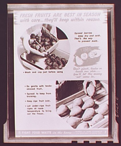 Agriculture chart. One of a series of ten charts released by the Bureau of Home Economics, Department of Agriculture. A limited number are on sale at twenty-five cents for a set of ten at the Superintendent of Documents, Government Printing Office (GPO), Washington, D.C.