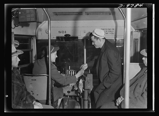 Women in essential services. Women bus drivers help expedite America's transportation problems