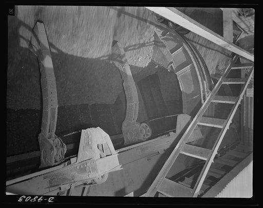 Production. Copper. A rotary car dumper discharging copper ore at the large crushing plant of the Magna mill of the Utah Copper Company. Its plants at Magna and Arthur in Utah are treating vast quantities of the copper so vital for war production