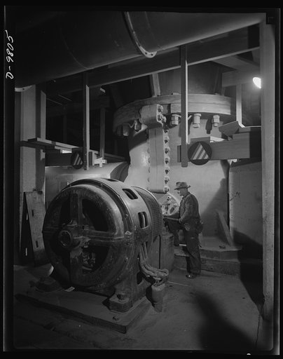 Production. Copper. This large motor drives one of the gyratory crushers in the crushing plant of the Utah Copper Company. Its mills at Magna and Arthur in Utah are treating vast quantities of the copper so vital for war purposes