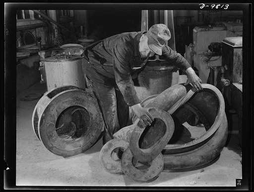 Production. Copper. Rubber lining for large capacity centrifugal pumps are necessary for the pumping of copper sludge and concentrates at the mills of the Utah Copper Company at Magna and Arthur in Utah