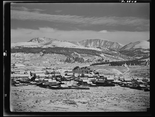 Production. Lead. Leadville, where lead concentrates produced at Creede, Colorado are smelted. Creede, for many years a "ghost town," has resumed the activities that made it an important lead-producing center years ago, and is now producing much metal vitally needed for the war effort