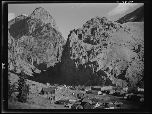 Production. Lead. Creede, Colorade where old lead mines have been reopened. Creede, for many years a "ghost town," has resumed the activities that made it an important lead-producing center years ago, and is now producing much metal vitally needed for the war effort