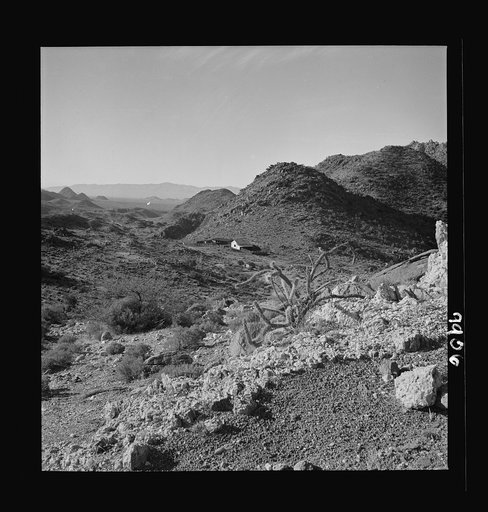 Production. Tungsten. Type of country near Kingman, Arizona, in which tungsten ore is mined and the metal extracted. The Boriana mine and plant at this point are producing large amounts of tungsten, for which there are many vital uses in the war effort. Boriana Mine, Arizona