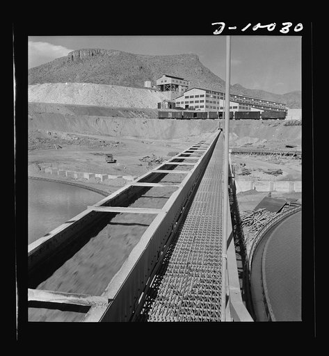 Production. Copper. Water supply is an important requirement in copper smelting at the Phelps-Dodge Mining Company, Morenci, Arizona. This plant supplies great quantities of the copper so vital in our war effort