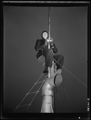 Coast Guard Auxiliary. Guardians of inland waters. The Marblehead unit of the Coast Guard Auxiliary includes among its members Bill Welch, a Boston lawyer, junior commander of the flotilla. He contributes twelve hours a week to patrol duty, during which time he assumes regular Coast Guard status as 