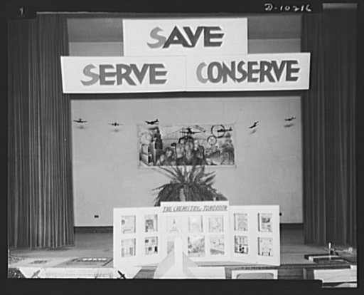 Washington public schools go to war. The public schools of Washington, D.C., like those in most other sections of the country, have revised their curricula to fit the pupils for fuller participation in the war effort. At a recent exhibit of work done in the Negro schools under the Office of Civilian