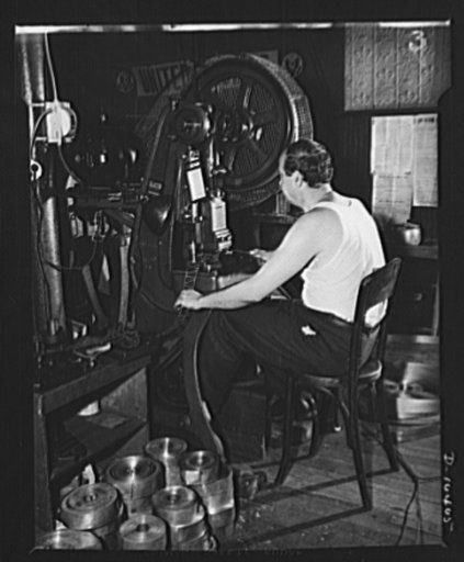 Stamping out buckles for aviators headgear