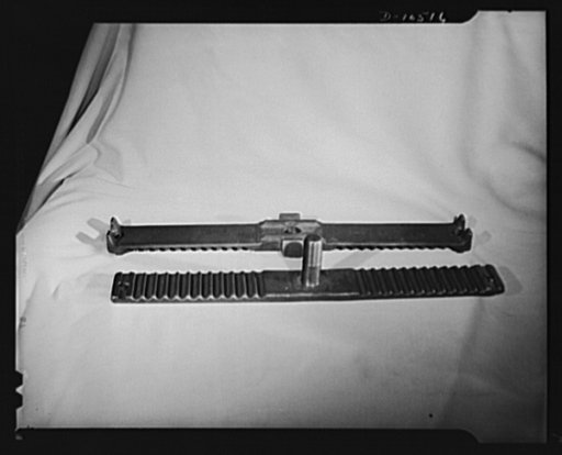 Rubber track cross plates, length thirteen inches