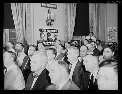 Members of joint labor-management committees at Pottsville, July 30th