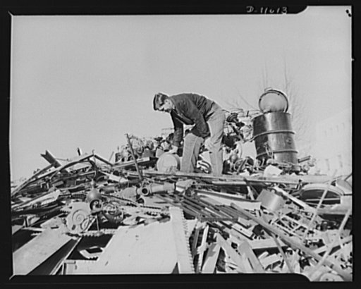 Library of Congress contribution to the scrap metal conservation program