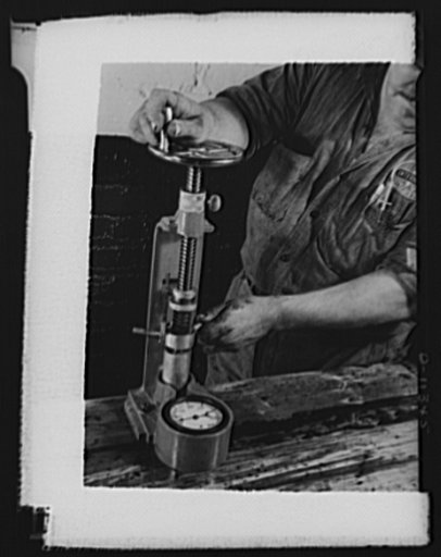 Detail of valve spring