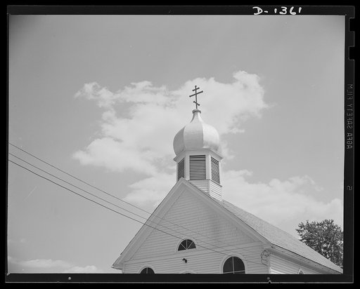 The four freedoms. The simple steeple of a country church is a familiar sight to millions of Americans everywhere. It is still a symbol of that religious freedom for which many of our earliest settlers came to the new world. Even today people are arriving from conquered lands to enjoy once again tha