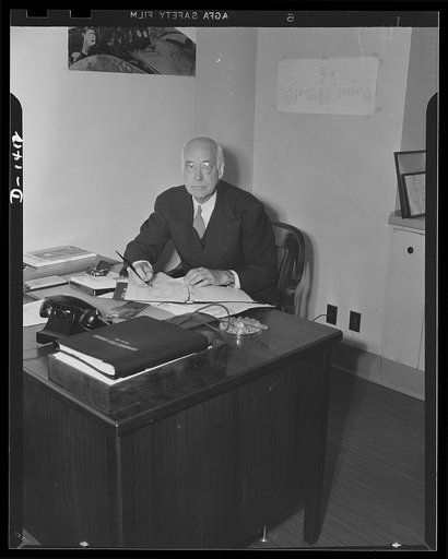 Dean Bradley Stoughton, Chief, Heat Treating Equipment Unit, Tool Section, Office of Production Management (OPM)