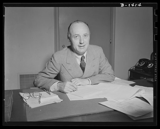 Floyd B. Odlum, Director of Contract Distribution, Office of Production Management (OPM)