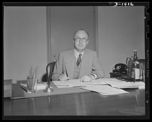 Floyd B. Odlum, Director of Contract Distribution, Office of Production Management (OPM)