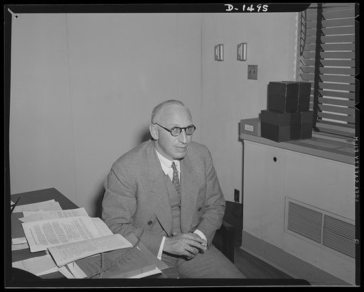 Lessing J. Rosenwald, Chief, Bureau of Industrial Conservation, Office of Production Management (OPM)