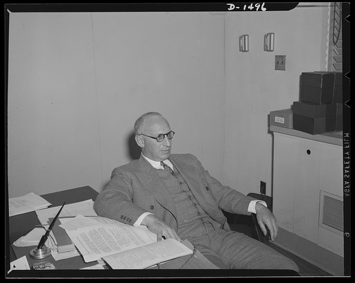 Lessing J. Rosenwald, Chief, Bureau of Industrial Conservation, Office of Production Management (OPM)