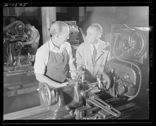 Priorities unemployment. New skills, new opportunities. The U.S. employment office advised John Jones to enroll in a defense training course in his own community. There were vocational courses in local schools to choose from or opportunites for training right on the job through the Office of Product