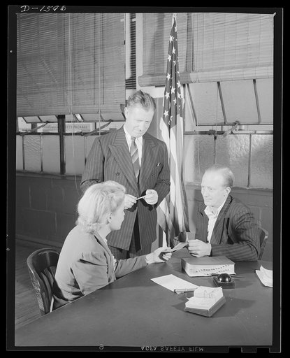 Priorities unemployment. A new defense worker. Equipped with new skill, new hope, John Jones goes back to the U.S. Employment Office for placement in a new defense job for which his recent training has fitted him