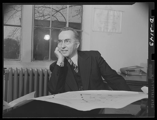 C. L. Warwick, chief, Specifications Branch of the Bureau of Industrial Conservation