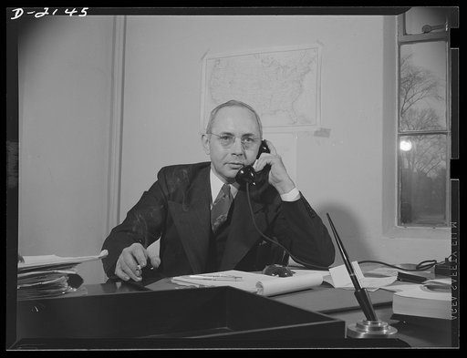 Harvey Anderson, chief, Conservation and Substitution Branch of the Bureau of Industrial Conservation